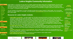 Desktop Screenshot of laderaheights.info